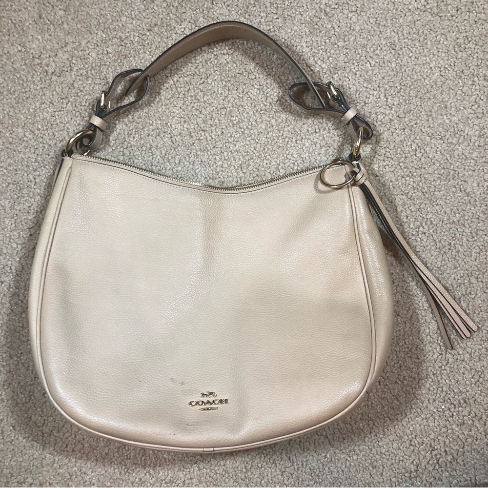 Coach Beige Purse